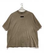 FOG ESSENTIALSフィアオブゴッド エッセンシャル）の古着「半袖カットソー」｜ブラウン