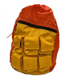 GREGORY×NEXUS 7（グレゴリー×ネクサスセブン）の古着「ナップサック」｜オレンジ×イエロー