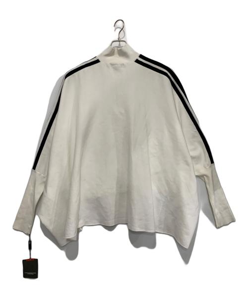 DOUBLE STANDARD CLOTHING（ダブルスタンダードクロージング）DOUBLE STANDARD CLOTHING (ダブルスタンダードクロージング) ビッグシルエットニットポンチョ ホワイト サイズ:FREEの古着・服飾アイテム