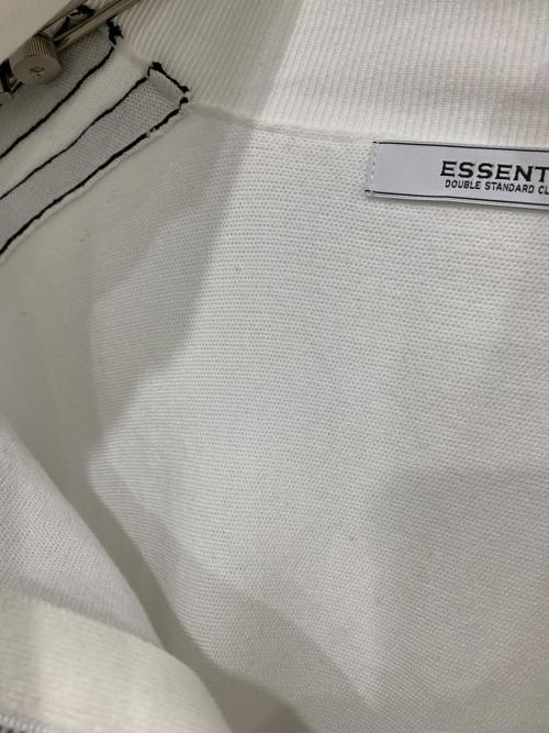 DOUBLE STANDARD CLOTHING（ダブルスタンダードクロージング）DOUBLE STANDARD CLOTHING (ダブルスタンダードクロージング) ビッグシルエットニットポンチョ ホワイト サイズ:FREEの古着・服飾アイテム