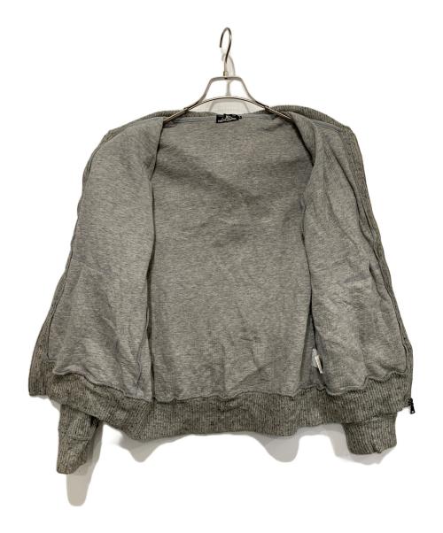 Hysteric Glamour（ヒステリックグラマー）Hysteric Glamour (ヒステリックグラマー) ジップパーカー ライトグレー サイズ:Sの古着・服飾アイテム
