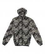 Hysteric Glamourヒステリックグラマー）の古着「ナイロンパーカー」｜ブラック×ホワイト