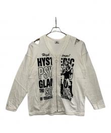 Hysteric Glamour（ヒステリックグラマー）の古着「薄手カーディガン」｜ホワイト