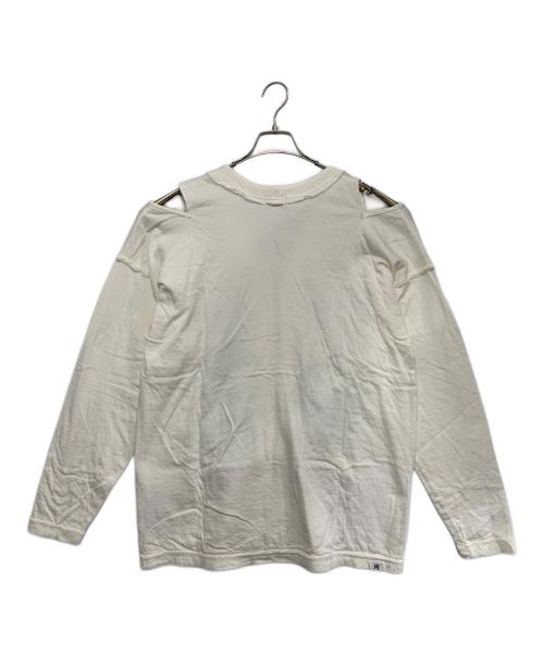 Hysteric Glamour（ヒステリックグラマー）Hysteric Glamour (ヒステリックグラマー) 薄手カーディガン ホワイト サイズ:freeの古着・服飾アイテム