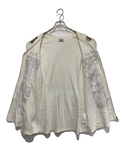 Hysteric Glamour（ヒステリックグラマー）Hysteric Glamour (ヒステリックグラマー) 薄手カーディガン ホワイト サイズ:freeの古着・服飾アイテム