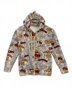 Hysteric Glamourヒステリックグラマー）の古着「ジップパーカー」｜ホワイト