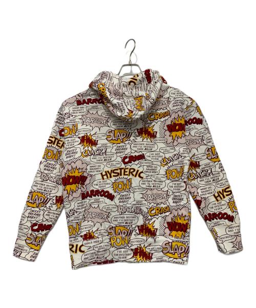 Hysteric Glamour（ヒステリックグラマー）Hysteric Glamour (ヒステリックグラマー) ジップパーカー ホワイト サイズ:FREEの古着・服飾アイテム