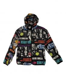 Hysteric Glamour（ヒステリックグラマー）の古着「ナイロンパーカー」｜ブラック