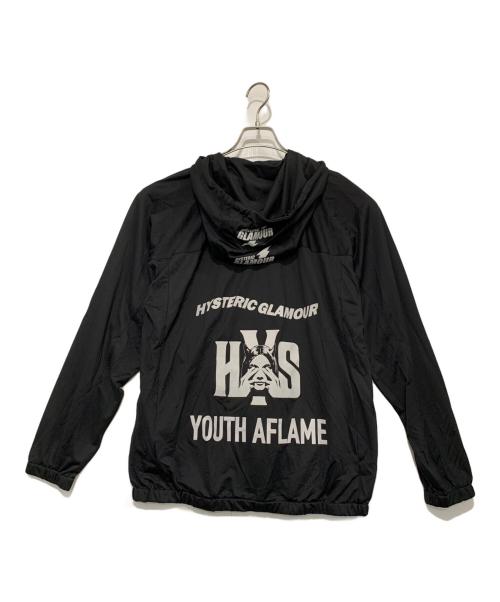 Hysteric Glamour（ヒステリックグラマー）Hysteric Glamour (ヒステリックグラマー) ナイロンパーカー ブラック サイズ:Sの古着・服飾アイテム