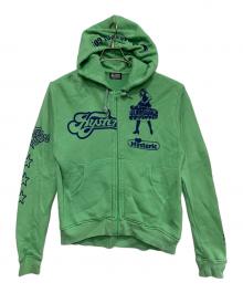 Hysteric Glamour（ヒステリックグラマー）の古着「ジップパーカー」｜グリーン
