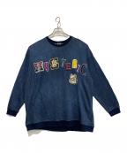 Hysteric Glamourヒステリックグラマー）の古着「スウェット」｜ブルー