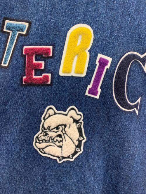 Hysteric Glamour（ヒステリックグラマー）Hysteric Glamour (ヒステリックグラマー) スウェット ブルー サイズ:FREEの古着・服飾アイテム