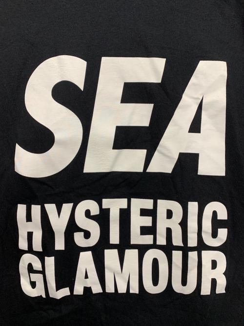 WIND AND SEA（ウィンダンシー）WIND AND SEA (ウィンダンシー) Hysteric Glamour (ヒステリックグラマー) 長袖カットソー ブラック サイズ:Sの古着・服飾アイテム