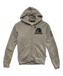 Hysteric Glamour（ヒステリックグラマー）の古着「ジップパーカー」｜ライトグレー