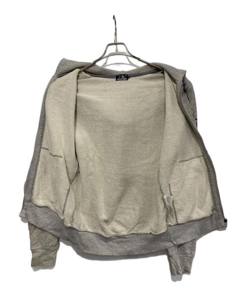 Hysteric Glamour（ヒステリックグラマー）Hysteric Glamour (ヒステリックグラマー) ジップパーカー ライトグレー サイズ:Sの古着・服飾アイテム