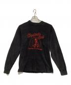 Hysteric Glamourヒステリックグラマー）の古着「長袖カットソー」｜ブラック
