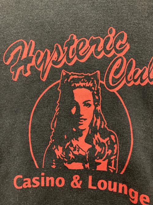 Hysteric Glamour（ヒステリックグラマー）Hysteric Glamour (ヒステリックグラマー) 長袖カットソー ブラック サイズ:Mの古着・服飾アイテム