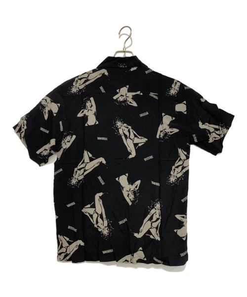 Hysteric Glamour（ヒステリックグラマー）Hysteric Glamour (ヒステリックグラマー) アロハシャツ ブラック サイズ:Sの古着・服飾アイテム