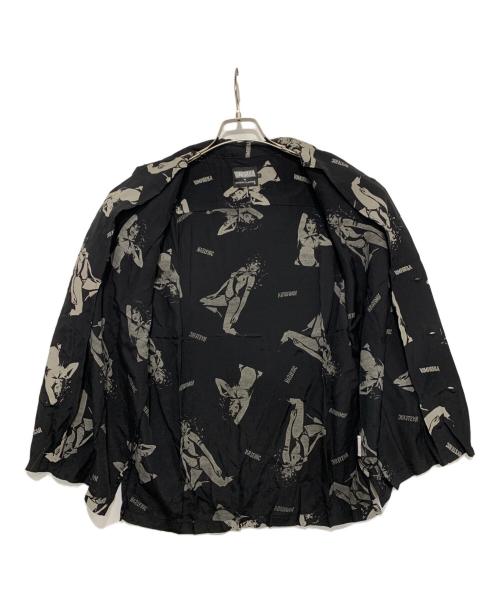 Hysteric Glamour（ヒステリックグラマー）Hysteric Glamour (ヒステリックグラマー) アロハシャツ ブラック サイズ:Sの古着・服飾アイテム