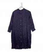 Hysteric Glamourヒステリックグラマー）の古着「シャツワンピース」｜ネイビー