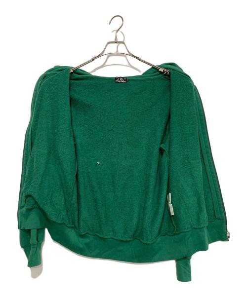 Hysteric Glamour（ヒステリックグラマー）Hysteric Glamour (ヒステリックグラマー) ジップパーカー グリーン サイズ:Sの古着・服飾アイテム