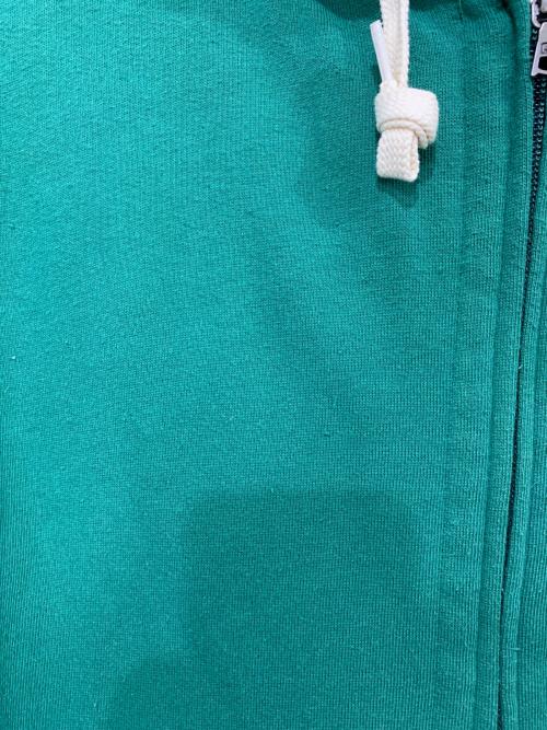 Hysteric Glamour（ヒステリックグラマー）Hysteric Glamour (ヒステリックグラマー) ジップパーカー グリーン サイズ:Sの古着・服飾アイテム