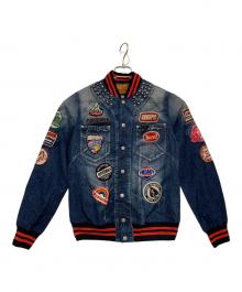 Hysteric Glamour（ヒステリックグラマー）の古着「リブブルゾン」｜インディゴ