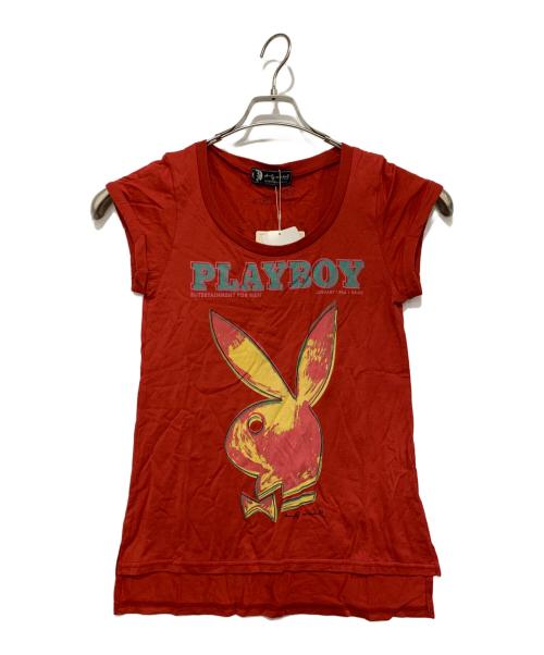 Hysteric Glamour（ヒステリックグラマー）Hysteric Glamour (ヒステリックグラマー) ノースリーブカットソー レッド サイズ:FREE 未使用品の古着・服飾アイテム