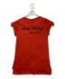 Hysteric Glamour (ヒステリックグラマー) ノースリーブカットソー レッド サイズ:FREE 未使用品：5000円
