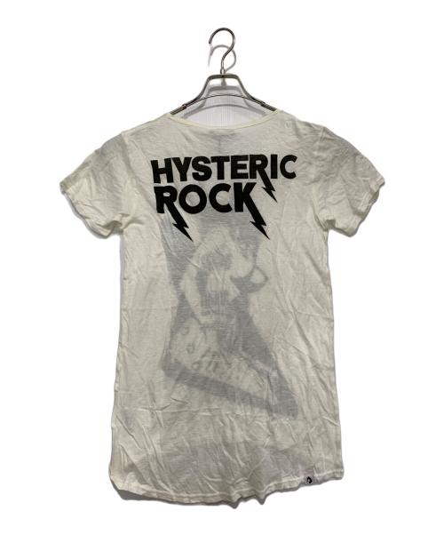 Hysteric Glamour（ヒステリックグラマー）Hysteric Glamour (ヒステリックグラマー) 半袖カットソー アイボリー サイズ:FREE 未使用品の古着・服飾アイテム