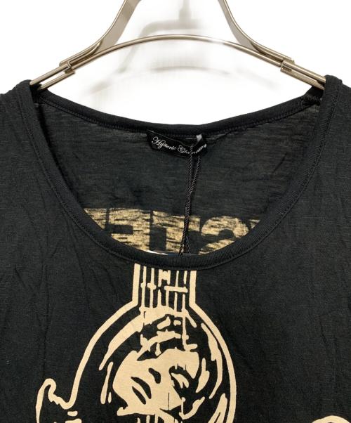 Hysteric Glamour（ヒステリックグラマー）Hysteric Glamour (ヒステリックグラマー) 半袖カットソー ブラック サイズ:FREE 未使用品の古着・服飾アイテム