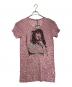 Hysteric Glamour（ヒステリックグラマー）の古着「半袖カットソー」｜ピンク
