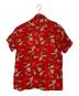 AVIREX (アヴィレックス) アロハシャツ レッド サイズ:L：6000円