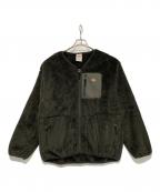 DANTONダントン）の古着「ハイパイルhリースジャケット」｜グレー