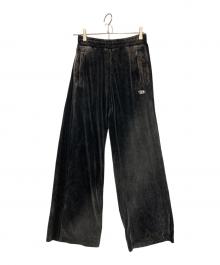 DIESEL（ディーゼル）の古着「トラックパンツ」｜ブラック