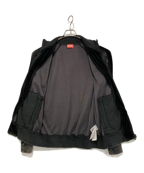 DIESEL（ディーゼル）DIESEL (ディーゼル) トラックジャケット ブラック サイズ:Sの古着・服飾アイテム