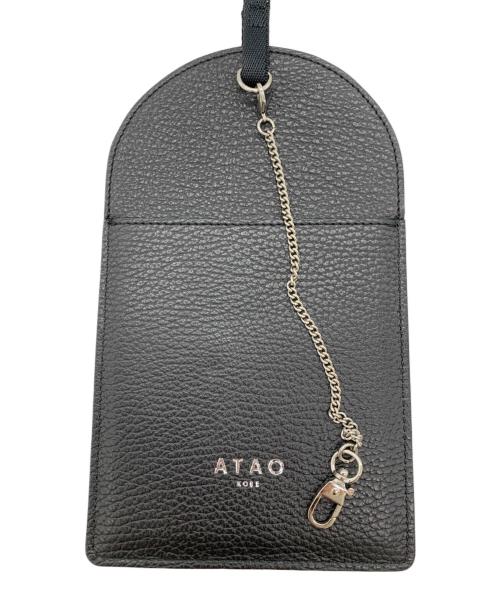 ATAO（アタオ）ATAO (アタオ) スマホショルダー ブラックの古着・服飾アイテム