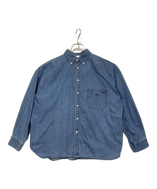 THE NORTHFACE PURPLELABEL（ザ・ノースフェイス パープルレーベル）THE NORTHFACE PURPLELABEL (ザ・ノースフェイス パープルレーベル) 長袖シャツ インディゴ サイズ:WSの古着・服飾アイテム