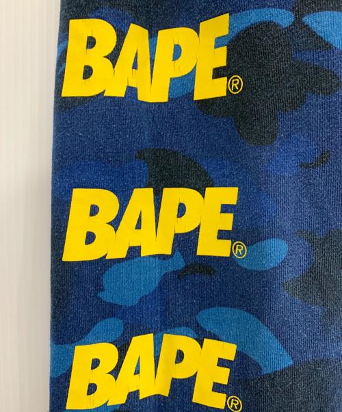 A BATHING APE（ア ベイシング エイプ）A BATHING APE (ア ベイシング エイプ) スウェットパンツ ブルー サイズ:Lの古着・服飾アイテム