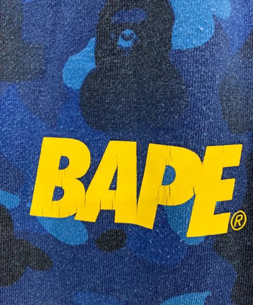 A BATHING APE（ア ベイシング エイプ）A BATHING APE (ア ベイシング エイプ) スウェットパンツ ブルー サイズ:Lの古着・服飾アイテム