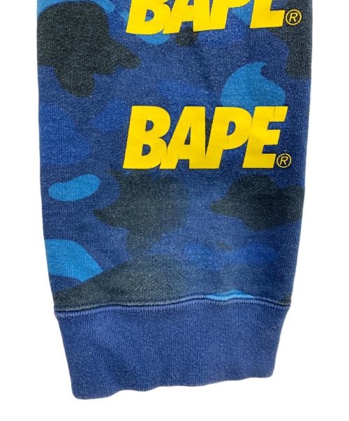 A BATHING APE（ア ベイシング エイプ）A BATHING APE (ア ベイシング エイプ) スウェットパンツ ブルー サイズ:Lの古着・服飾アイテム