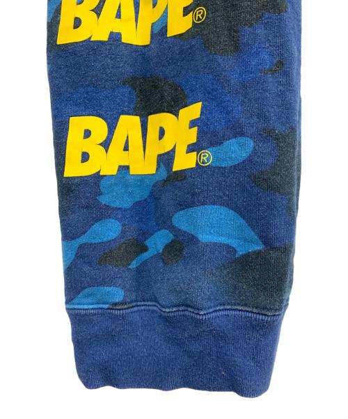 A BATHING APE（ア ベイシング エイプ）A BATHING APE (ア ベイシング エイプ) スウェットパンツ ブルー サイズ:Lの古着・服飾アイテム