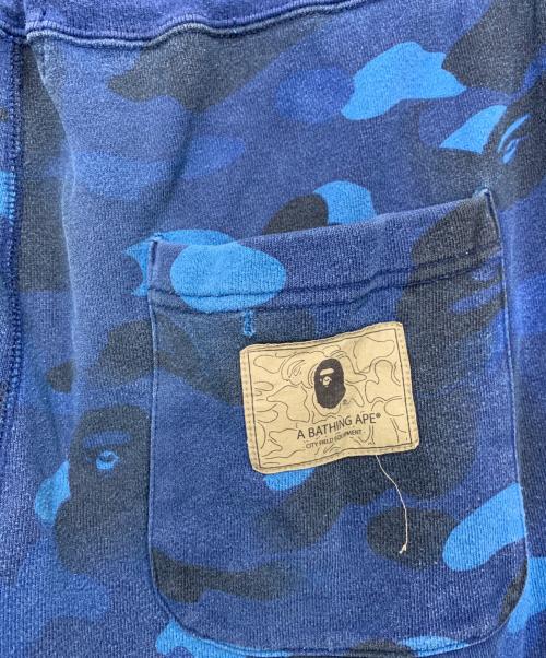 A BATHING APE（ア ベイシング エイプ）A BATHING APE (ア ベイシング エイプ) スウェットパンツ ブルー サイズ:Lの古着・服飾アイテム
