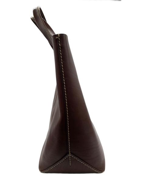 genten（ゲンテン）genten (ゲンテン) トートバッグ ブラウンの古着・服飾アイテム