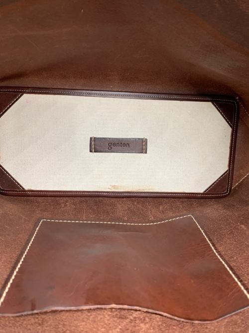 genten（ゲンテン）genten (ゲンテン) トートバッグ ブラウンの古着・服飾アイテム
