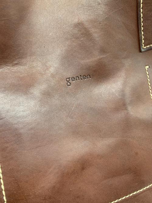 genten（ゲンテン）genten (ゲンテン) トートバッグ ブラウンの古着・服飾アイテム