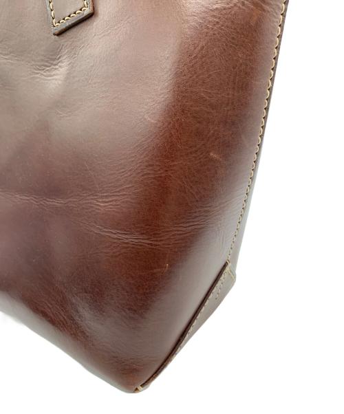 genten（ゲンテン）genten (ゲンテン) トートバッグ ブラウンの古着・服飾アイテム