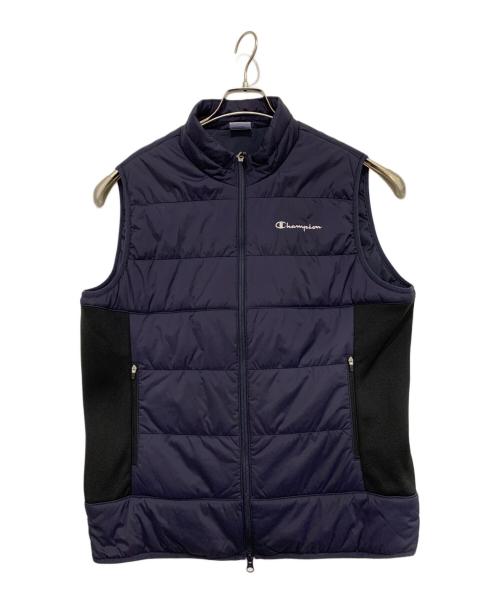 Champion（チャンピオン）Champion (チャンピオン) 中綿ベスト ネイビー サイズ:XLの古着・服飾アイテム