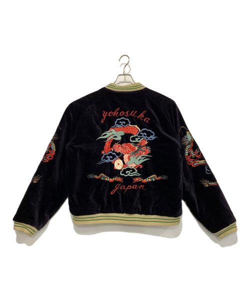 東洋エンタープライズ（トウヨウエンタープライズ）東洋エンタープライズ (トウヨウエンタープライズ) リバーシブルスカジャン ネイビー サイズ:Lの古着・服飾アイテム