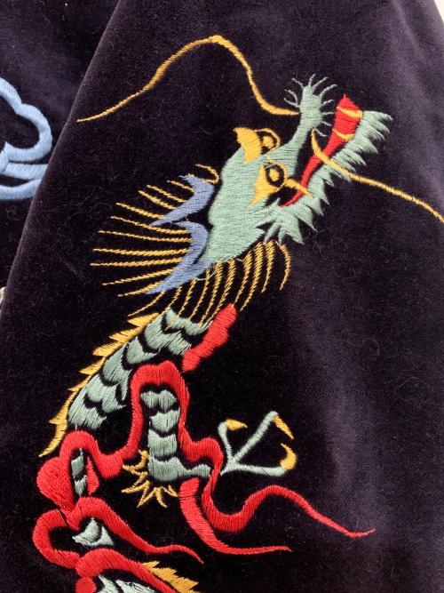 東洋エンタープライズ（トウヨウエンタープライズ）東洋エンタープライズ (トウヨウエンタープライズ) リバーシブルスカジャン ネイビー サイズ:Lの古着・服飾アイテム